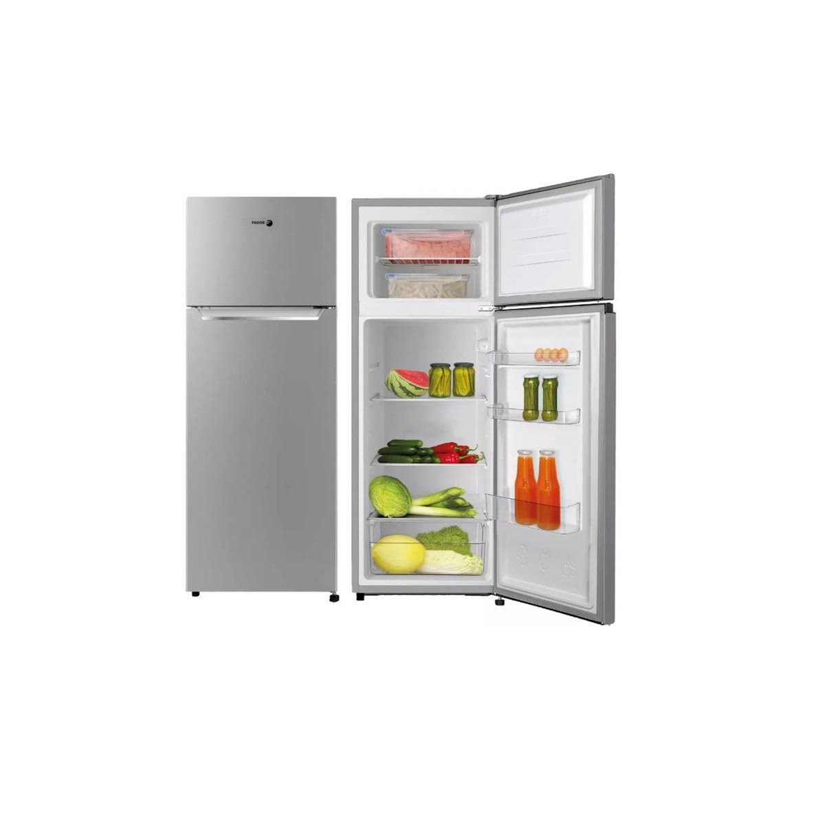 Fagor Réfrigérateur combiné 54cm 211l statique - FF7212S