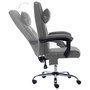 Voir la diapositive 5 : VIDAXL Chaise de bureau de massage Anthracite Similicuir