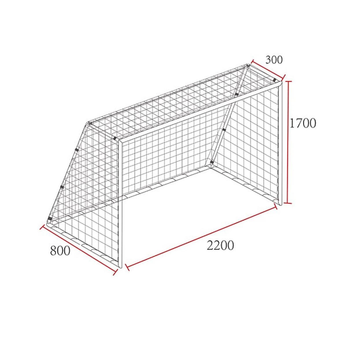 Axi House But de foot Kylian 220 cm