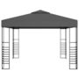 Voir la diapositive 2 : VIDAXL Tonnelle de jardin 3 x 3 m Anthracite