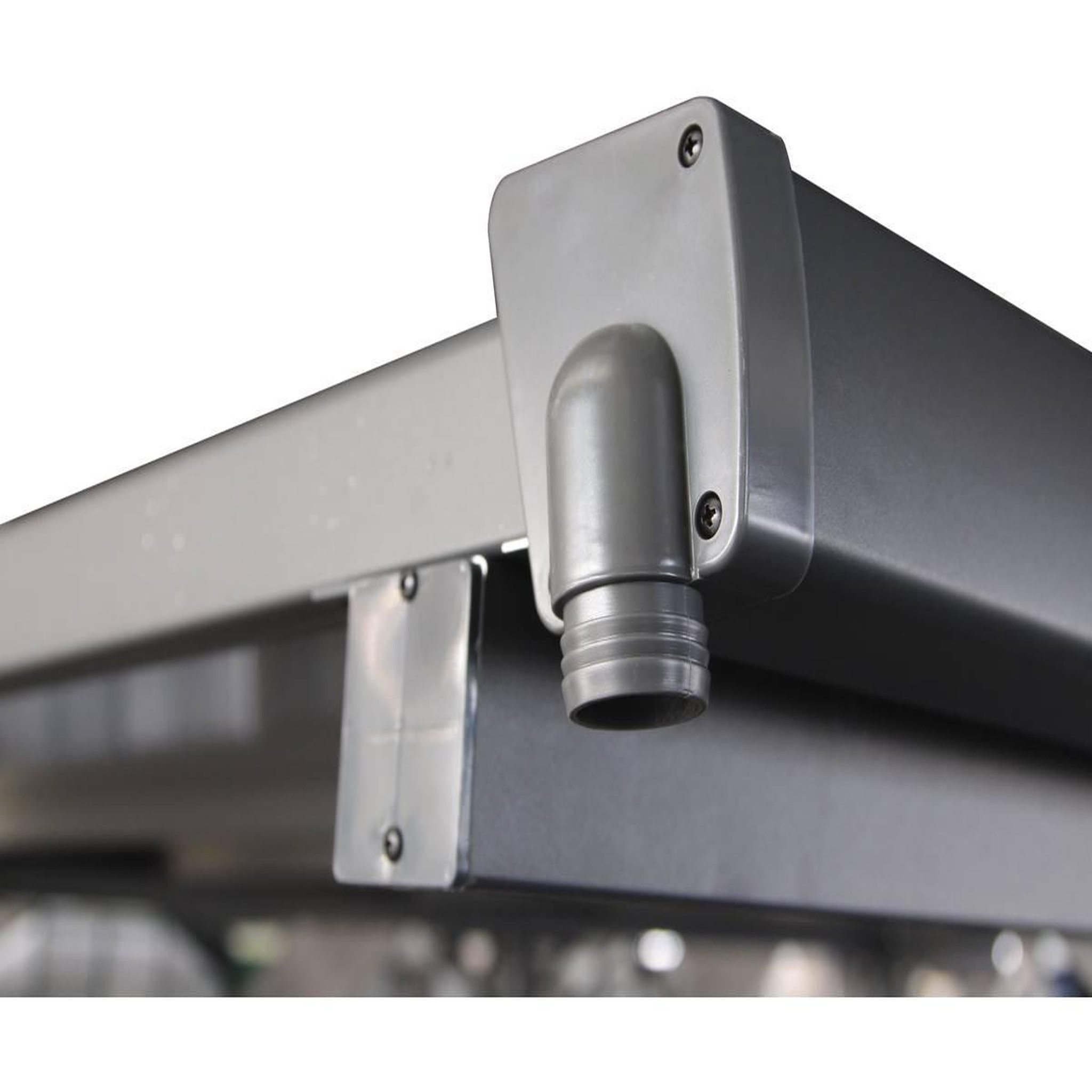 Voir la diapositive 3 : Habitat et Jardin Carport voiture  denver  - 5.02 x 3.13 x 2.05 m - transparent / noir