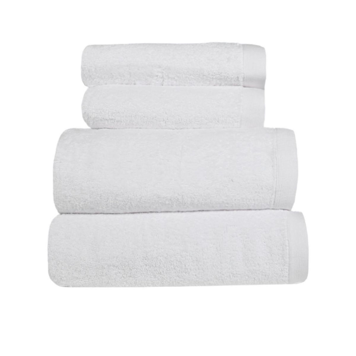Sensei Maison Ensemble de bain 4 pièces 500 g/m² STUDIO (2 draps de bain + 2 serviettes de toilette)