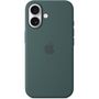 Voir la diapositive 4 : APPLE Coque iPhone 16 MagSafe Vert lacustre Silicone