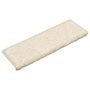 Voir la diapositive 2 : VIDAXL Tapis d'escalier 30 pcs 65x21x4 cm Blanc