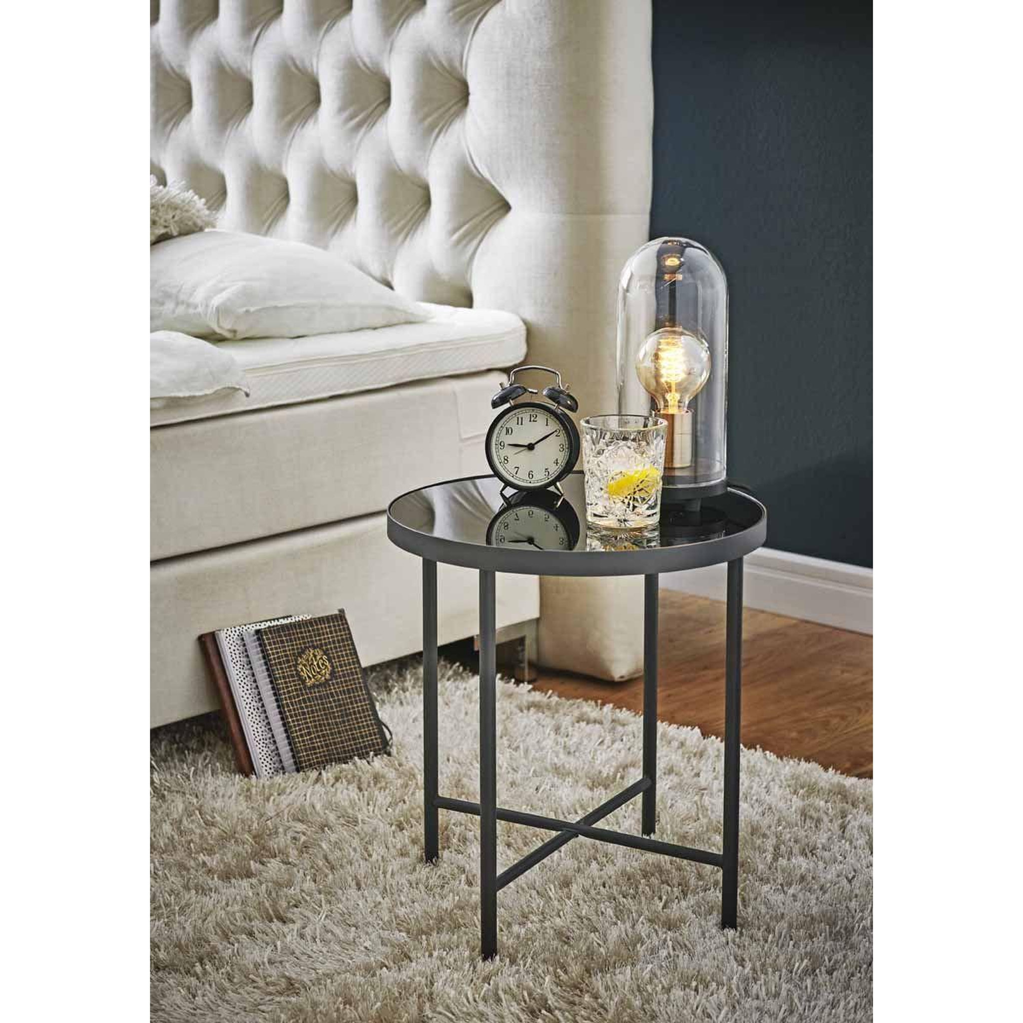 Voir la diapositive 2 : Paris Prix Table d'appoint design  laila  47cm noir