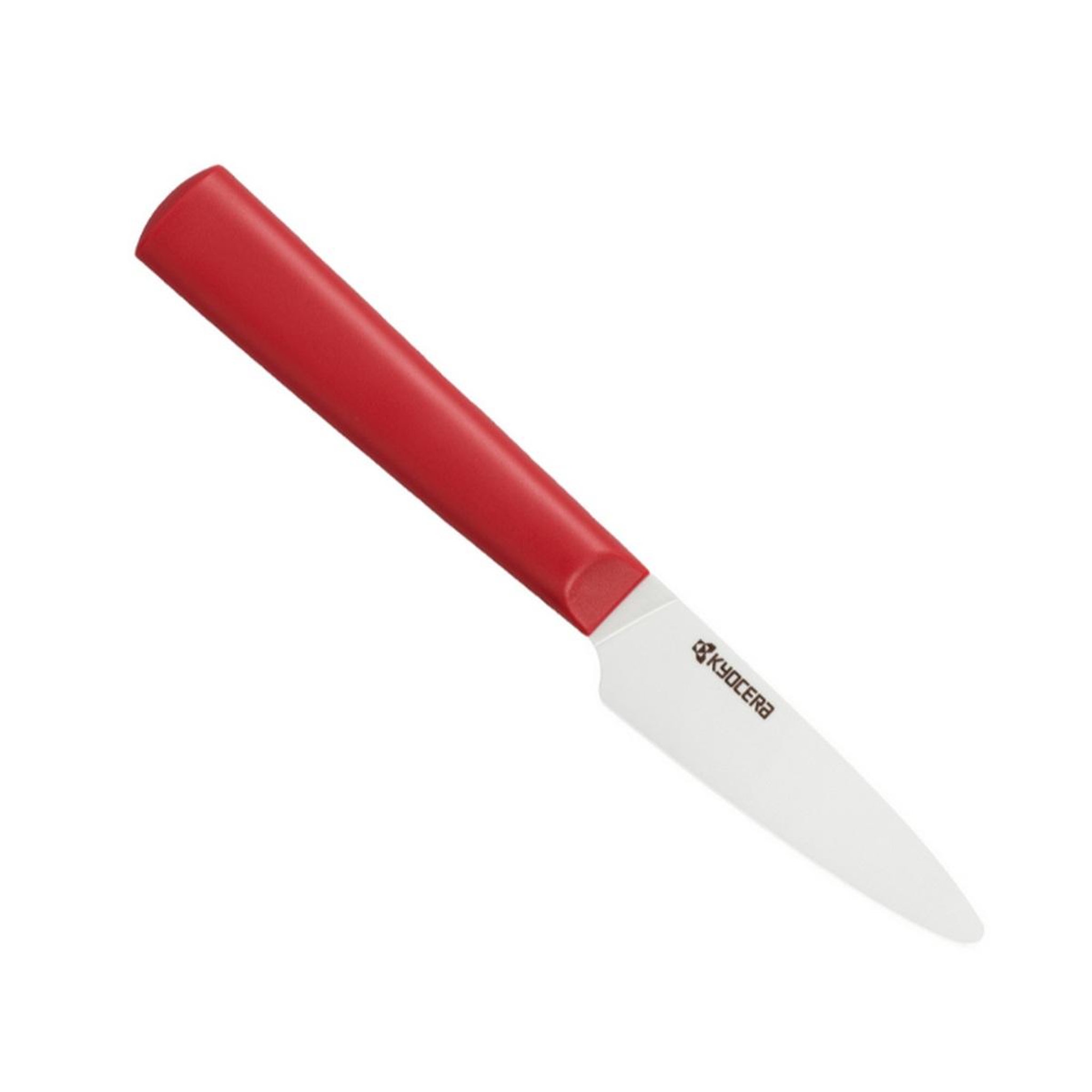 Kyocera Le petit couteau d'office 7.5 cm en céramique rouge - TK-075WH-RD
