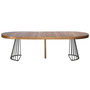 Voir la diapositive 2 : Paris Prix Table de Repas Extensible  Virginia  110-260cm Naturel