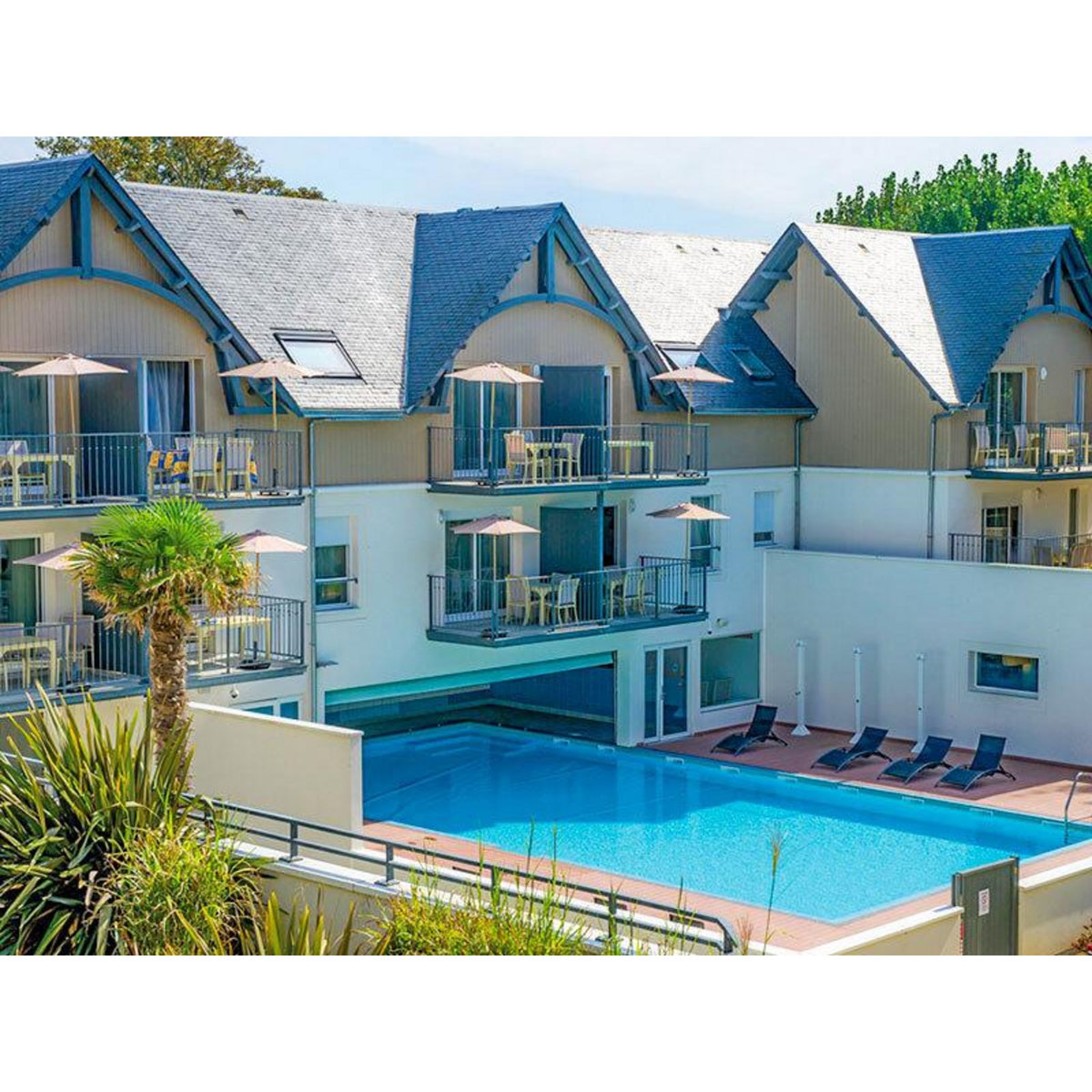 Smartbox Séjour près de la côte avec accès à l'espace détente - Coffret Cadeau Séjour