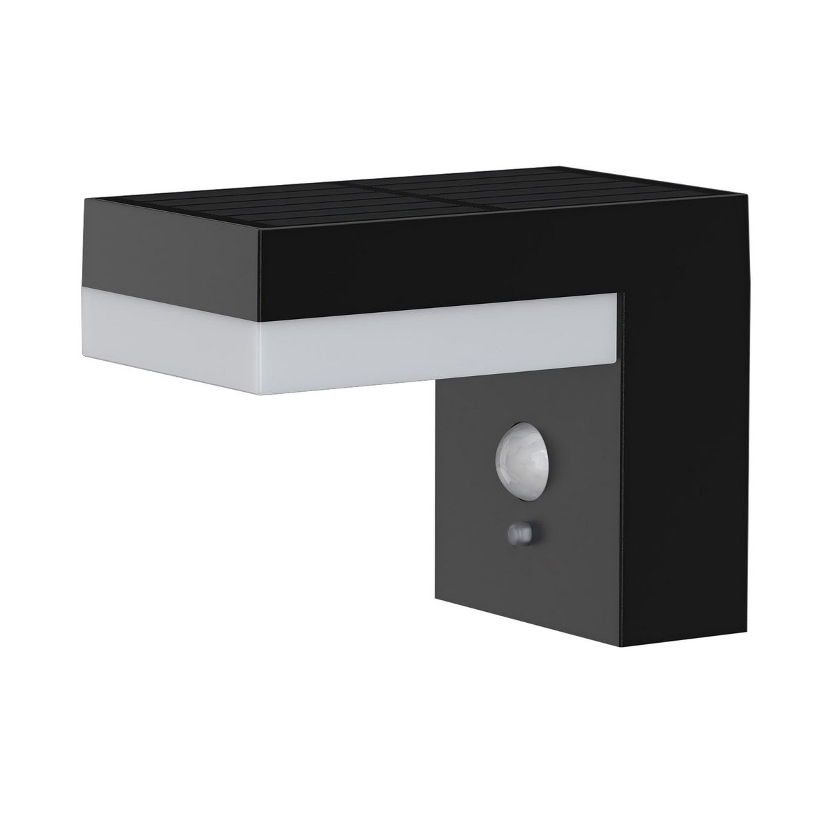 Lumisky Applique murale solaire CENOVA Noir Plastique
