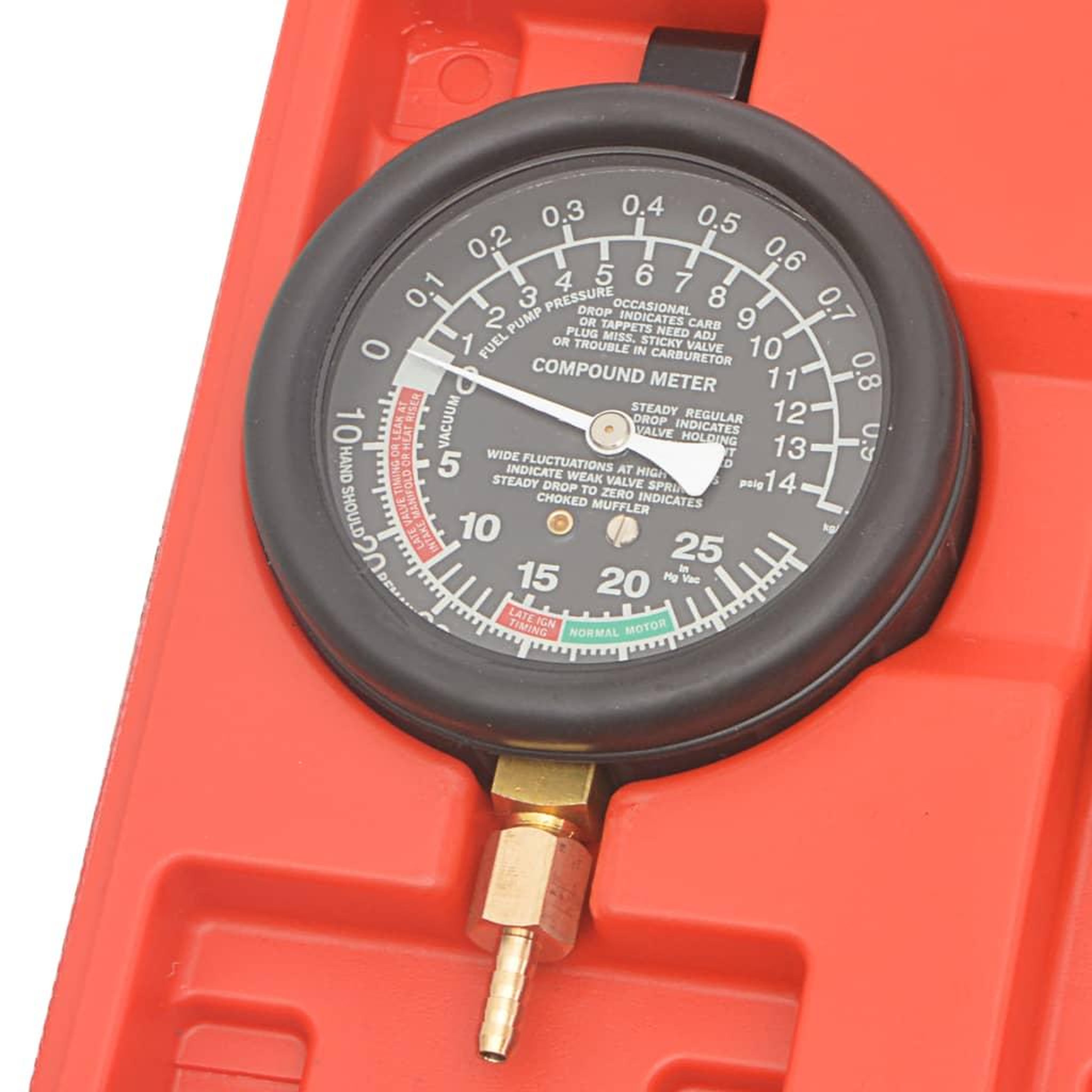 Voir la diapositive 5 : VIDAXL Testeur de pression de pompe a carburant a vide