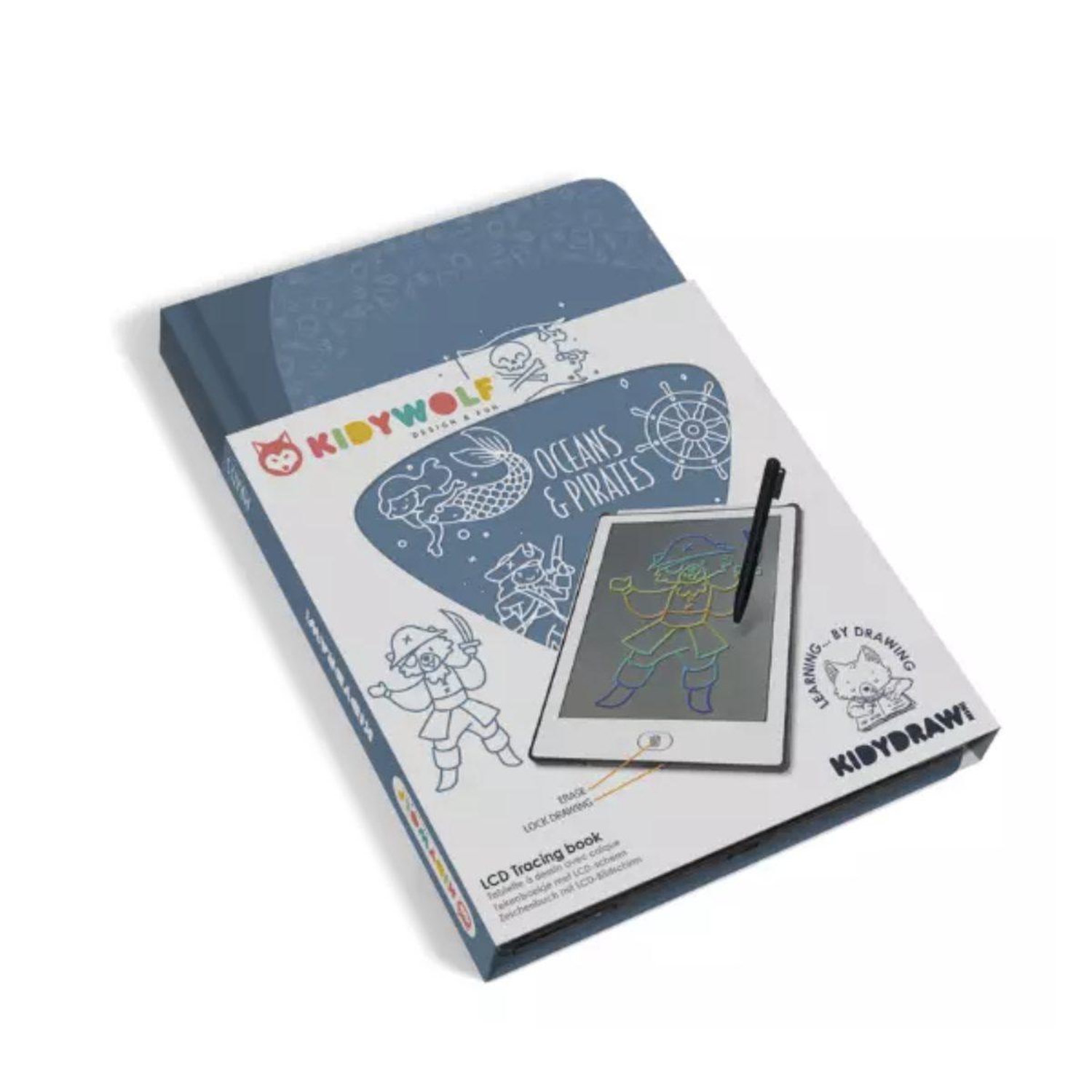 Tablette À Dessin Kidywolf Kidydraw Mini 30 Illustrations - vue 3