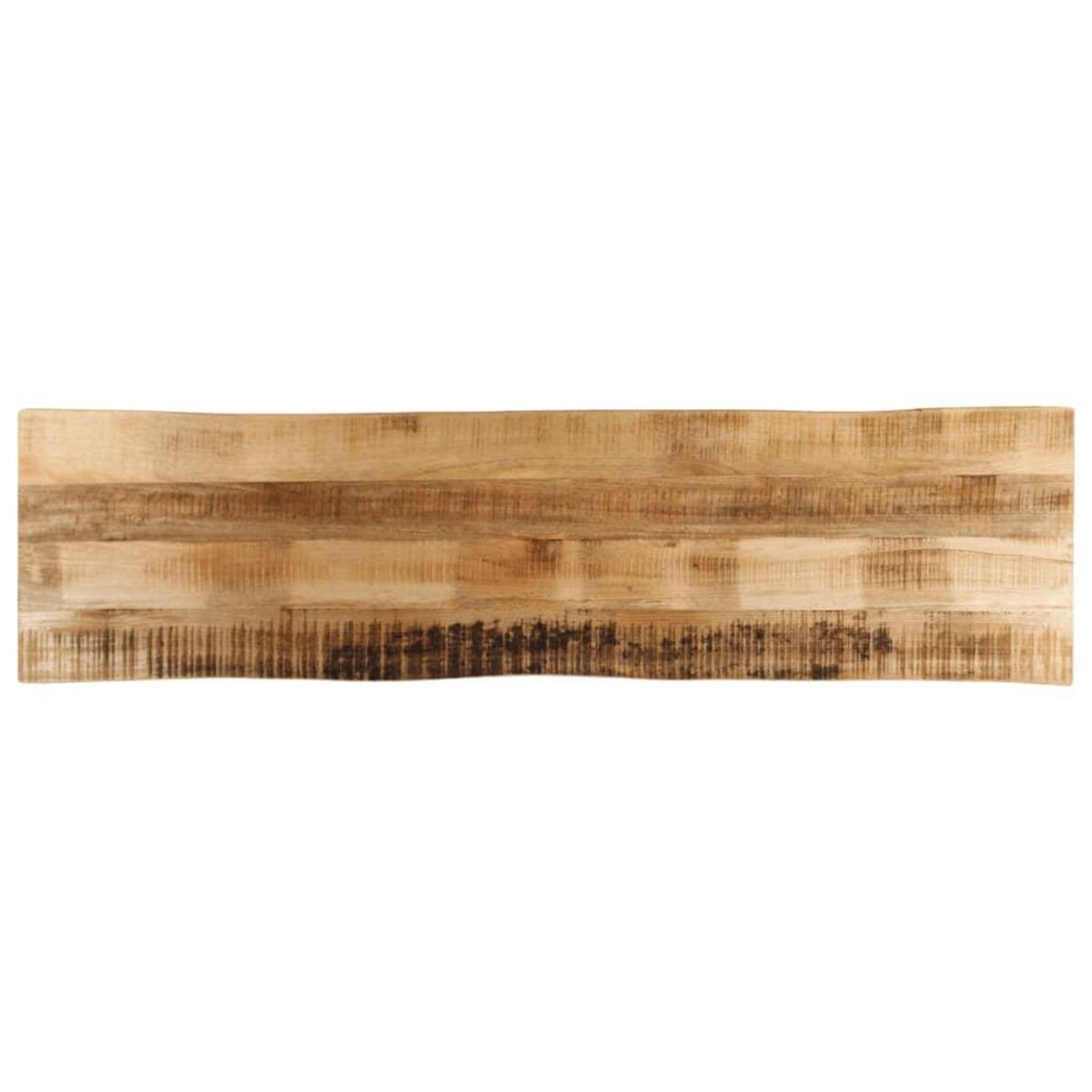 VIDAXL Dessus de table bord vivant 180x40x2,5 cm bois de manguier brut
