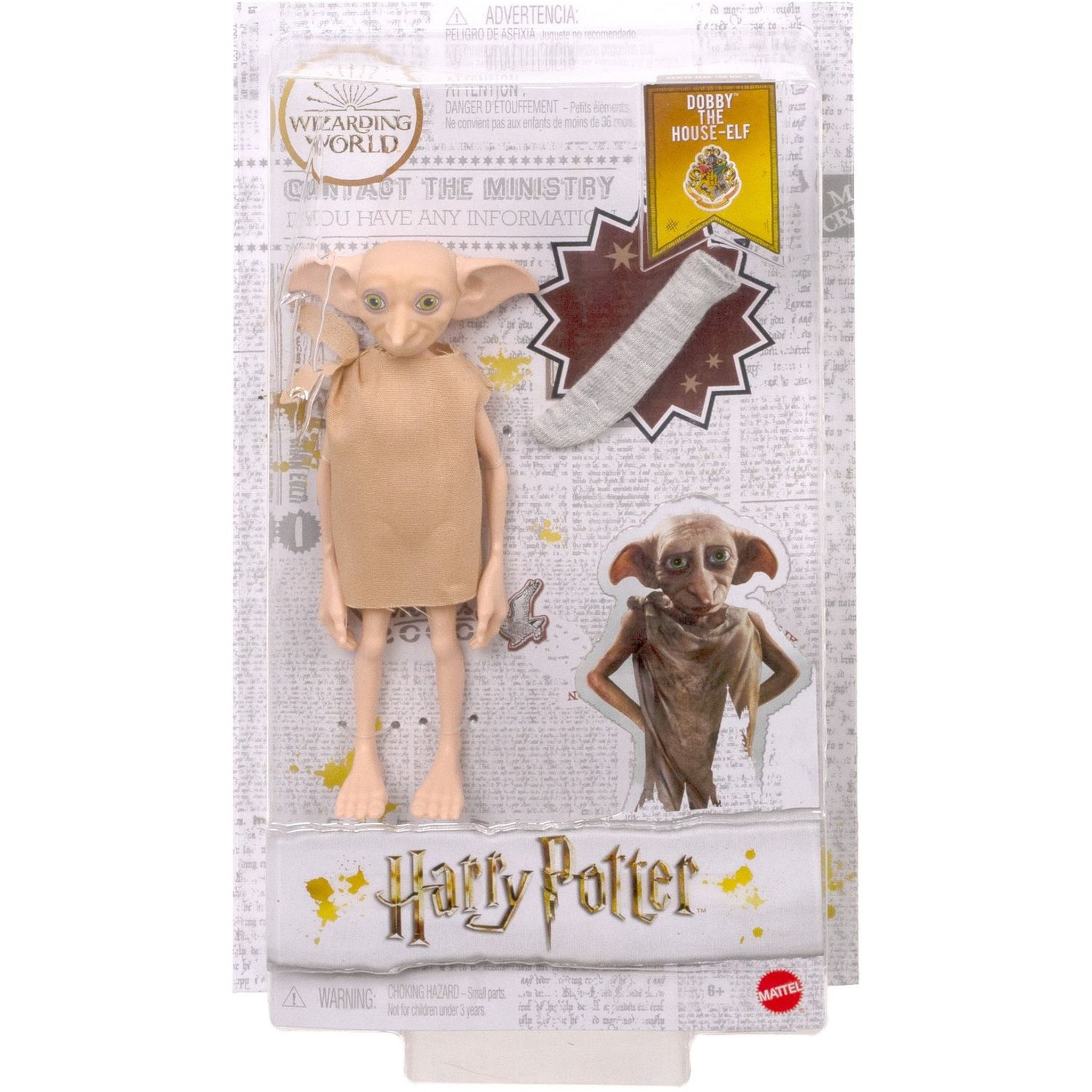 Voir la diapositive 6 : MATTEL Poupée Dobby - Harry Potter