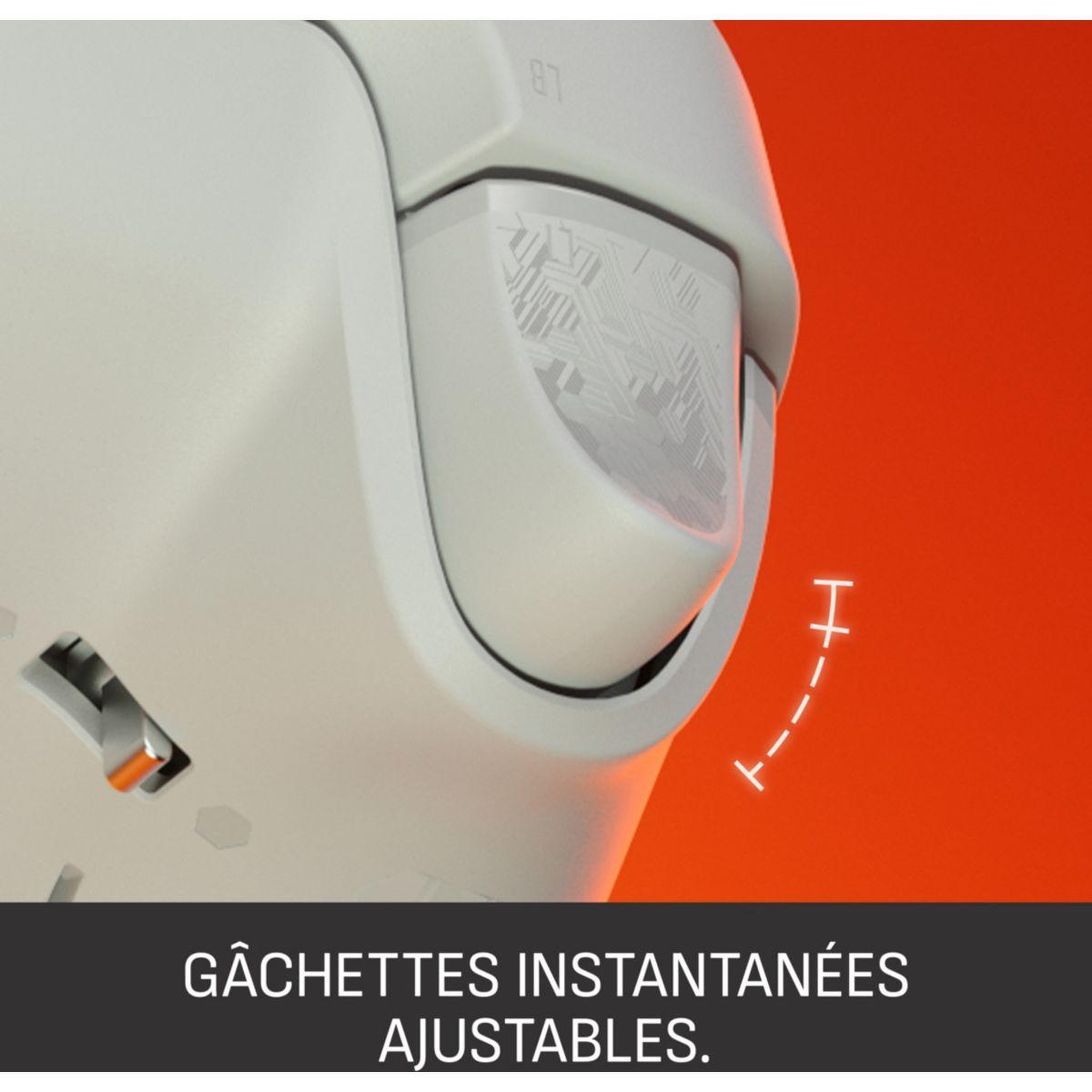 Voir la diapositive 4 : SCUFGAMING Manette Valor Wired TMR Blanche
