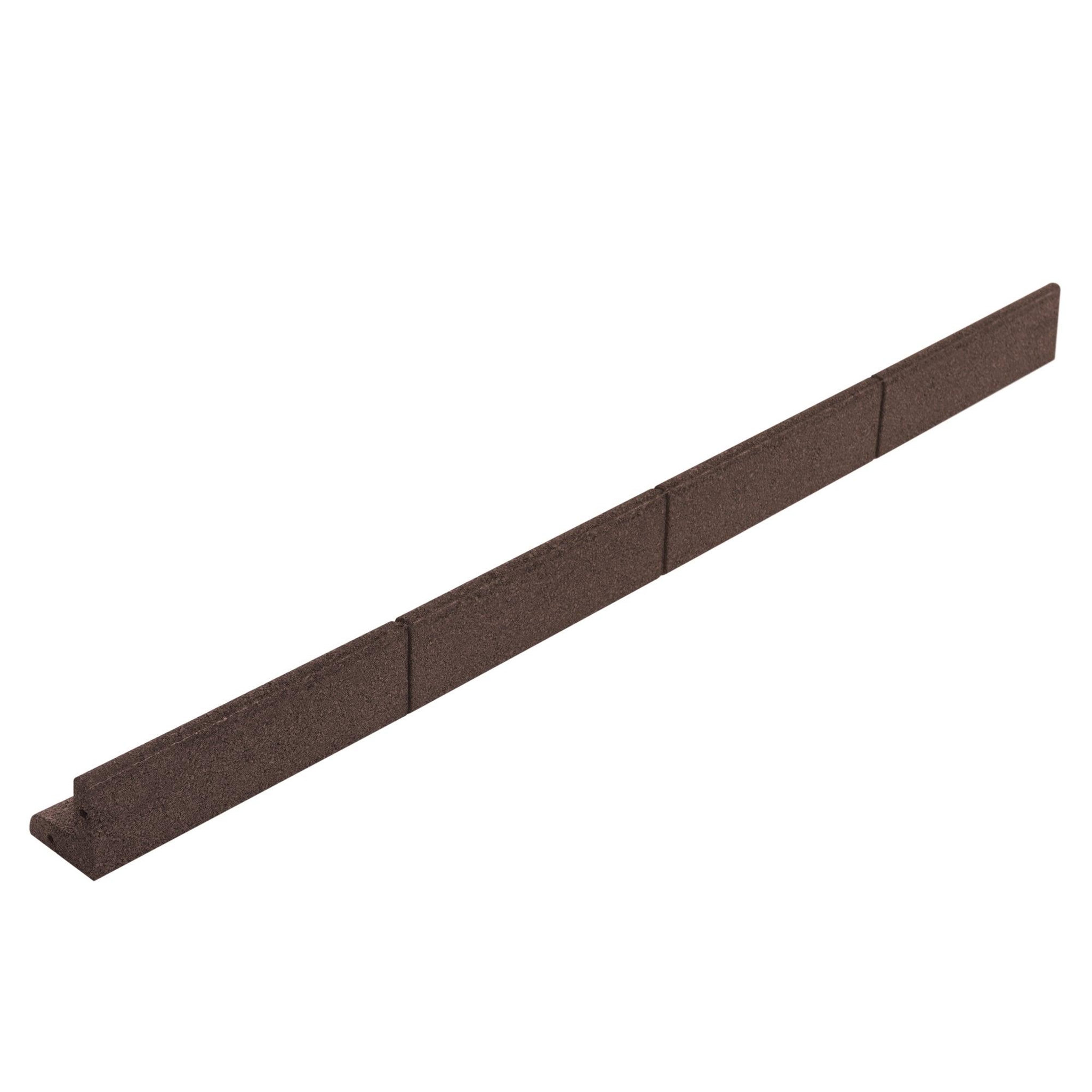 Voir la diapositive 2 : MONSTERSHOP Lot de 12 bordures de jardin flexibles en caoutchouc 1,2 m & maillet