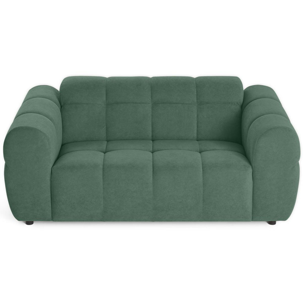 LISA DESIGN Ray - canapé droit 2 places en tissu texturé