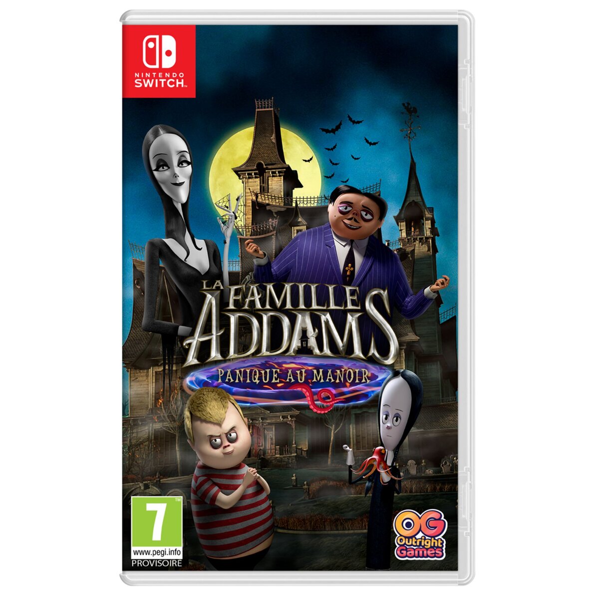 La Famille Addams : Panique au manoir Nintendo Switch