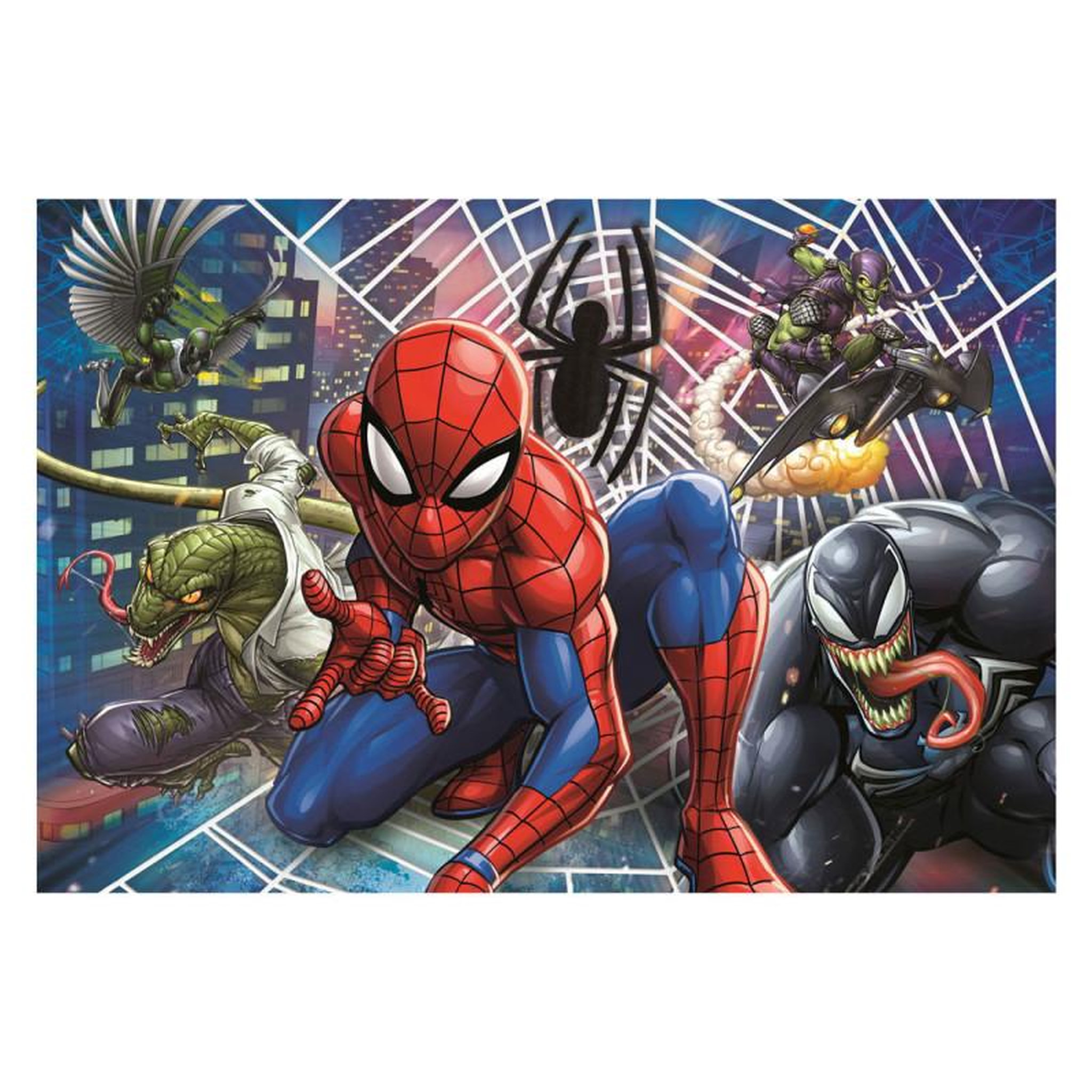 Voir la diapositive 2 : CLEMENTONI Clementoni Jigsaw Puzzle Super Color Maxi Spiderman, 60 pcs. 26444