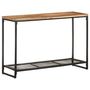 Voir la diapositive 1 : VIDAXL Table console 110x35x75 cm Bois d'acacia massif