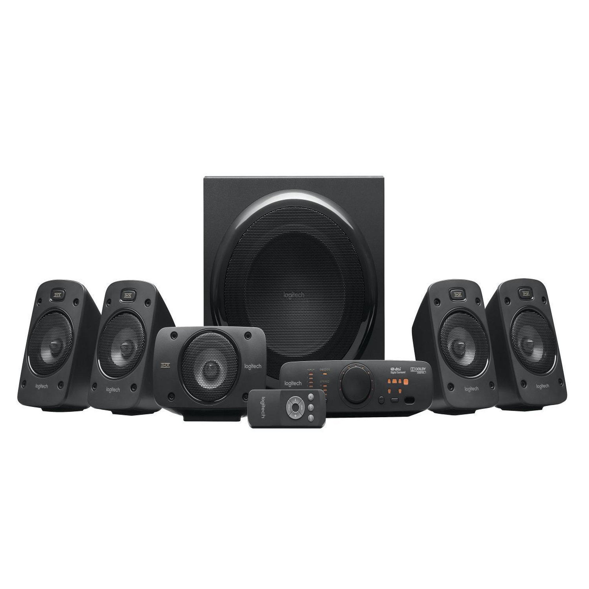 Voir la diapositive 2 : Logitech Logitech z906 set d'enceintes 500 w universel noir 5.1 canaux 67 w