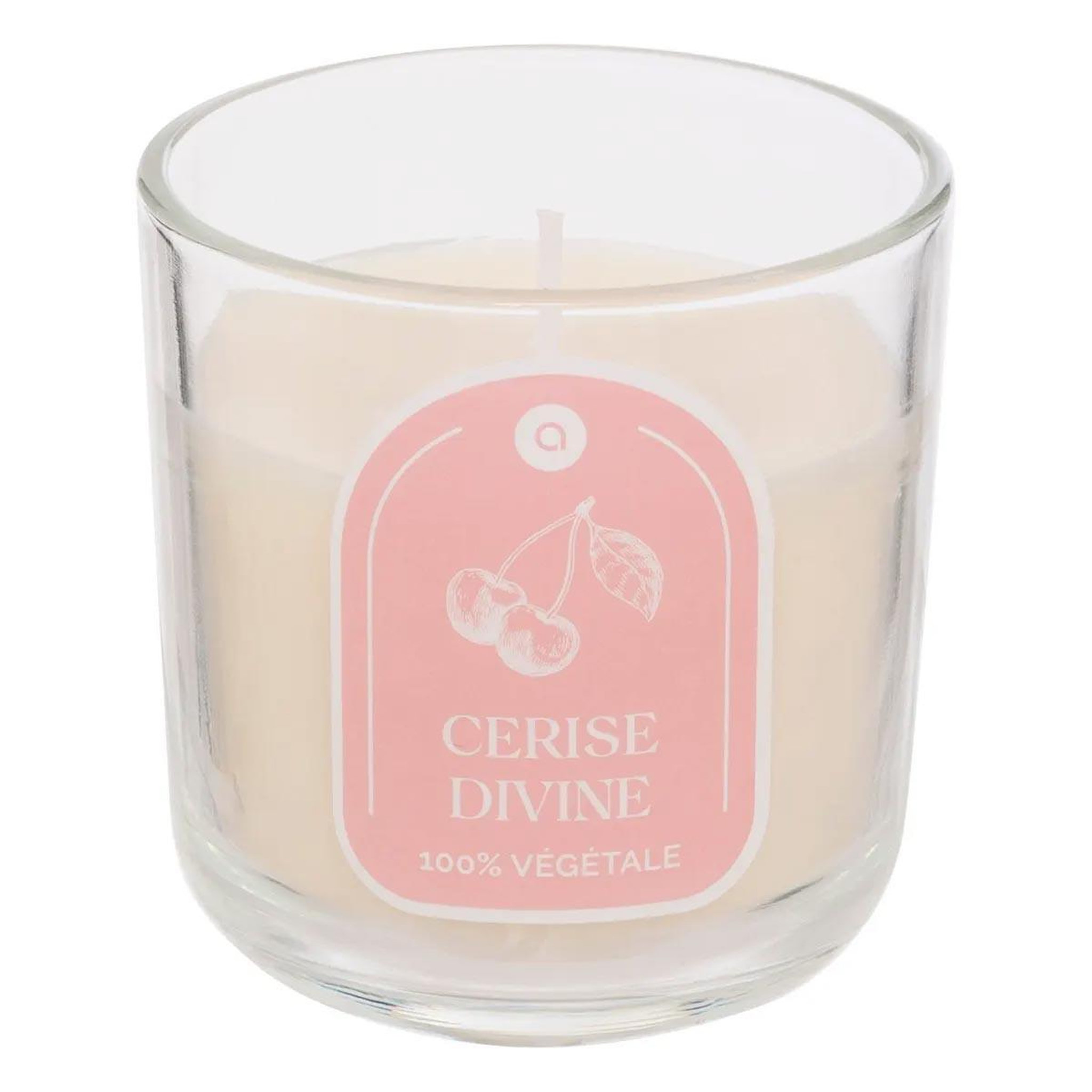 ATMOSPHERA Bougie parfumée en verre  floa  115g cerise