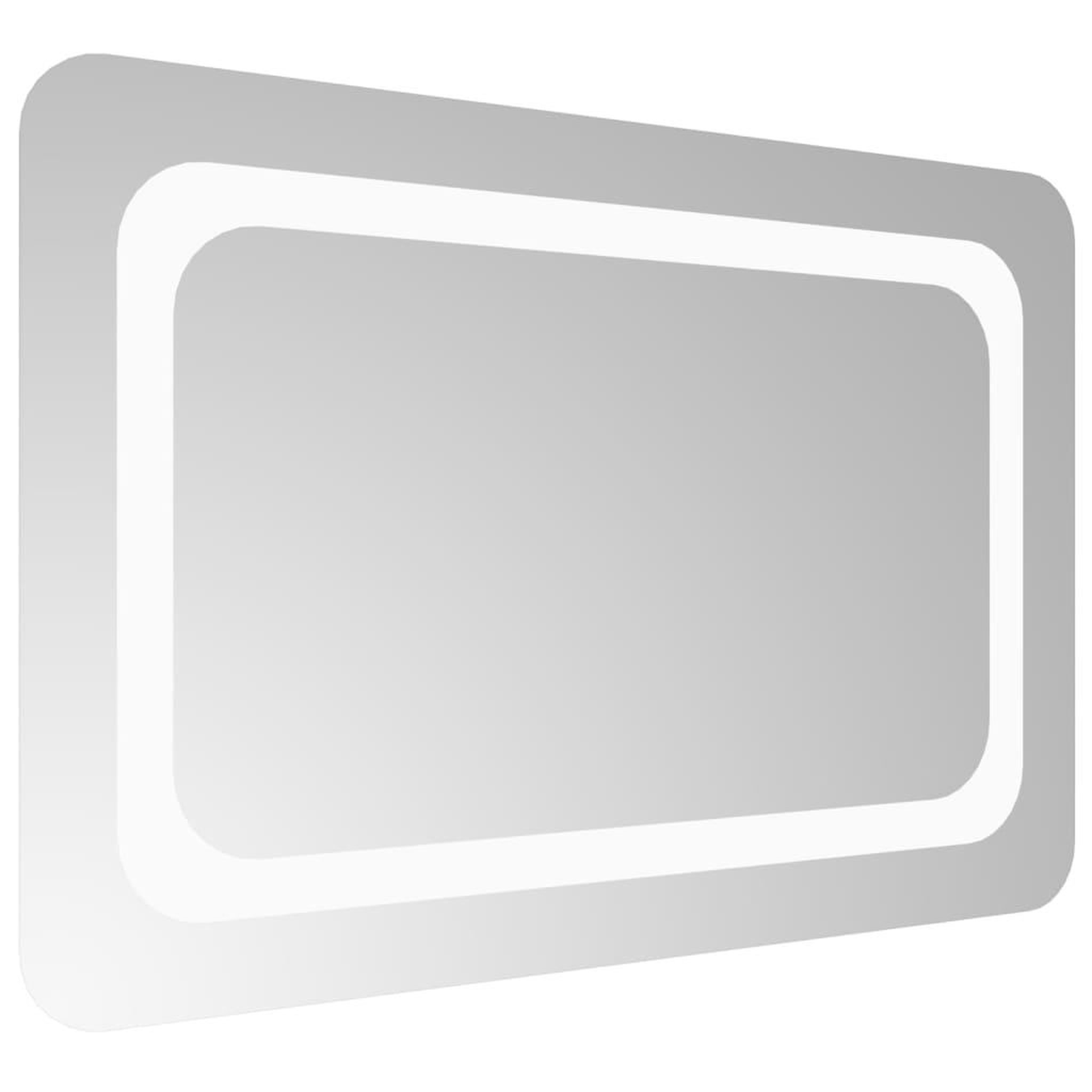 Voir la diapositive 4 : VIDAXL Miroir de salle de bain a LED 60x40 cm