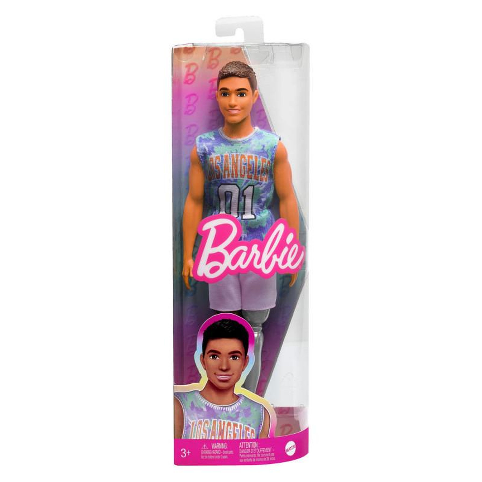 Voir la diapositive 2 : MATTEL Mattel - Barbie Ken Fashionista Doll - Sporty HJT11