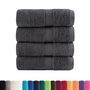 Voir la diapositive 2 : VIDAXL Serviettes d invité de qualité supérieure SOLUND 4 pcs 600 g m²
