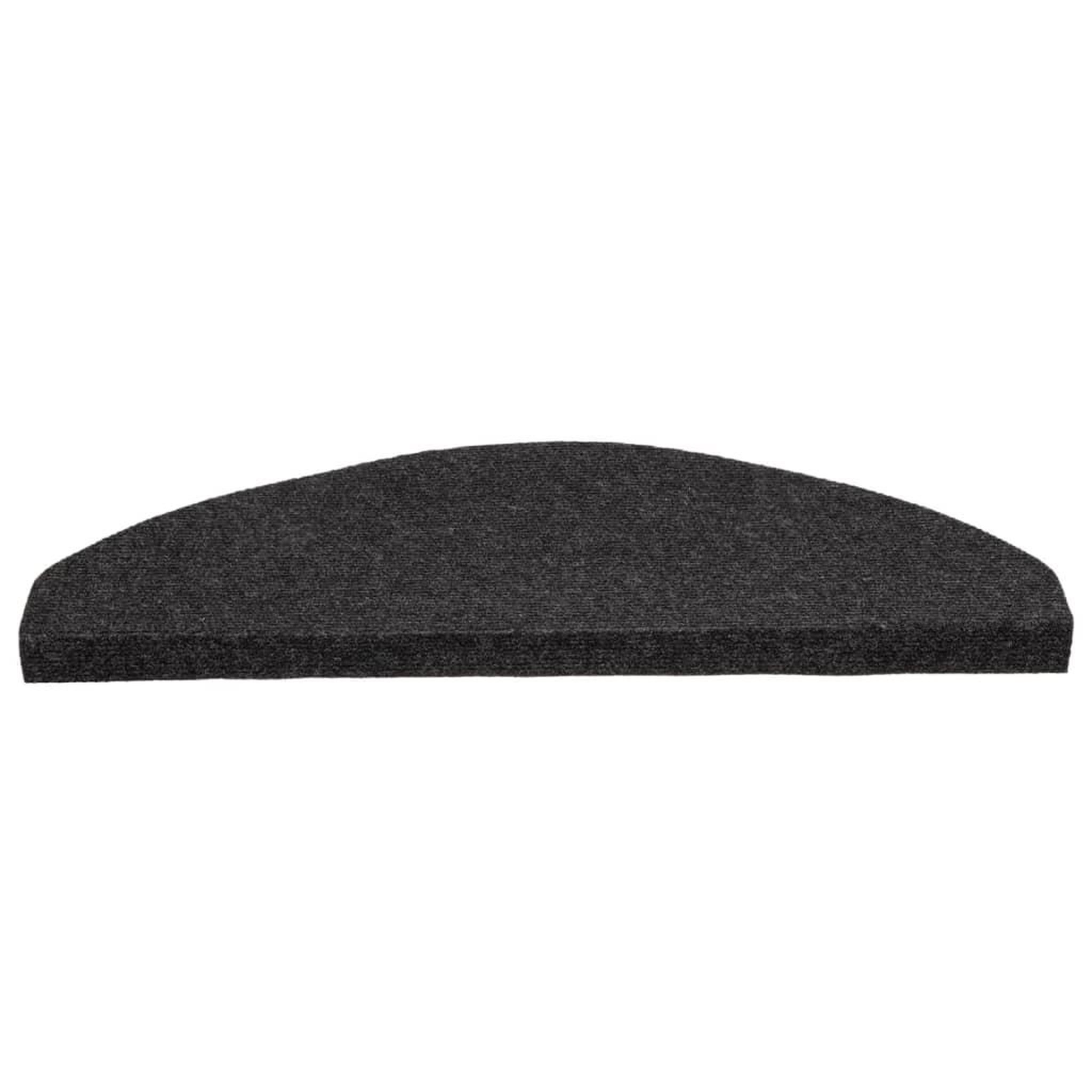 Voir la diapositive 4 : VIDAXL Tapis d'escalier autocollants 15 pcs 65x22,5x3,5 cm Noir