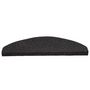 Voir la diapositive 4 : VIDAXL Tapis d'escalier autocollants 15 pcs 65x22,5x3,5 cm Noir