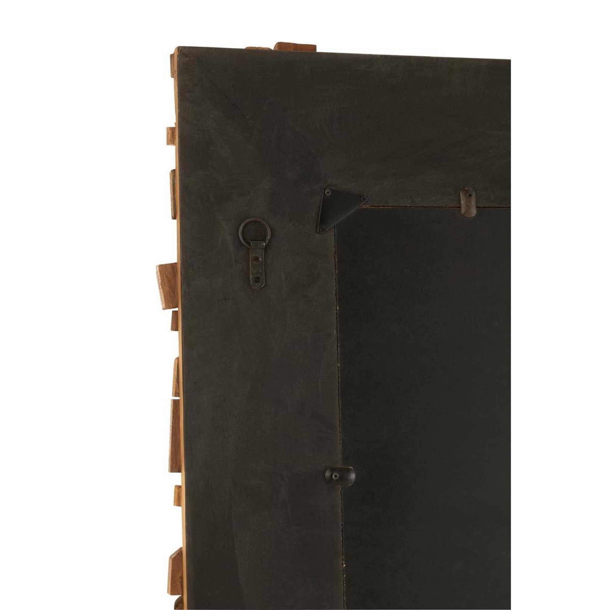 Voir la diapositive 4 : J-LINE Miroir à Poser en Bois  Syma  180cm Marron