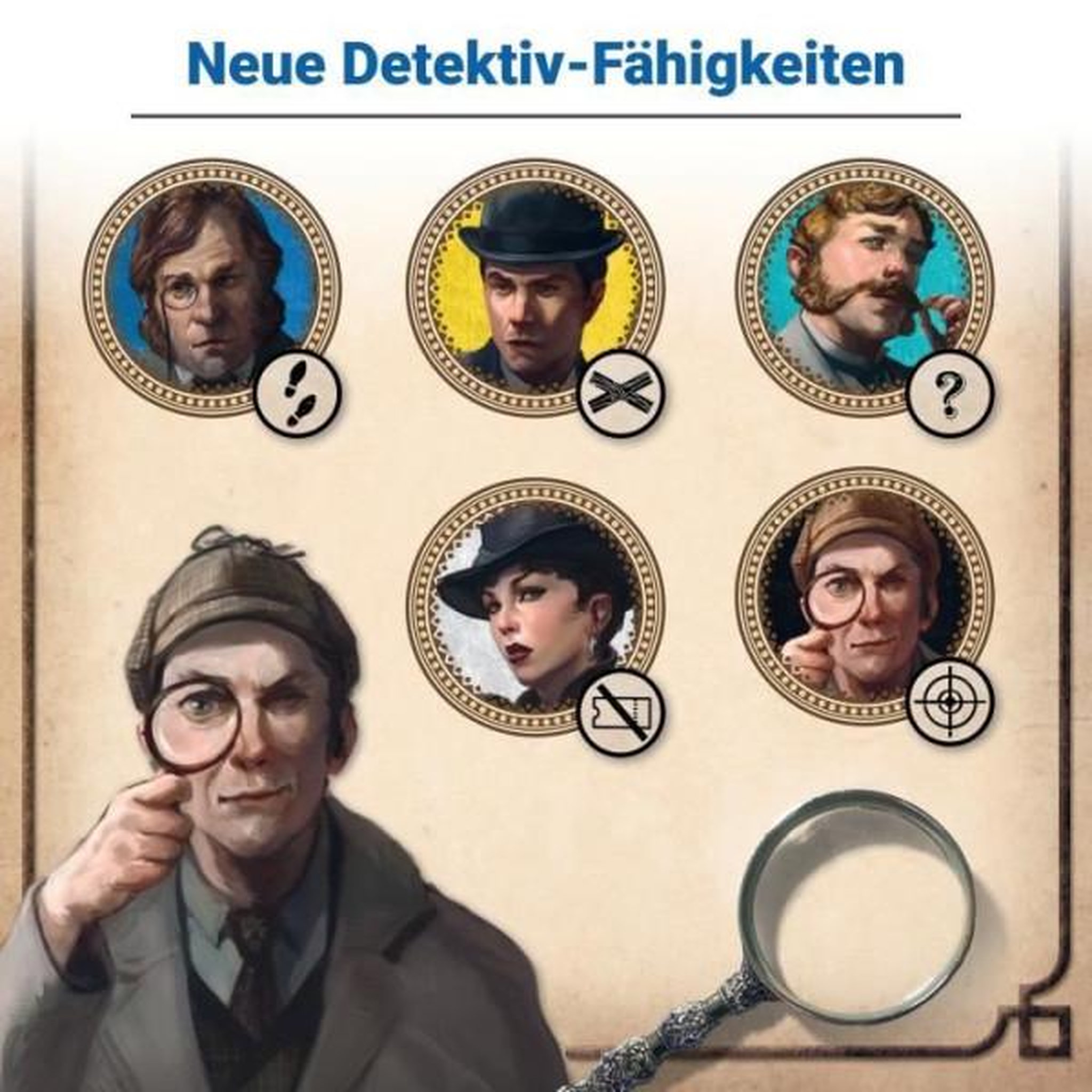 Voir la diapositive 3 : RAVENSBURGER Scotland yard sherlock holmes, jeu de stratégie famille, des 10 ans, 27344, ravensburger