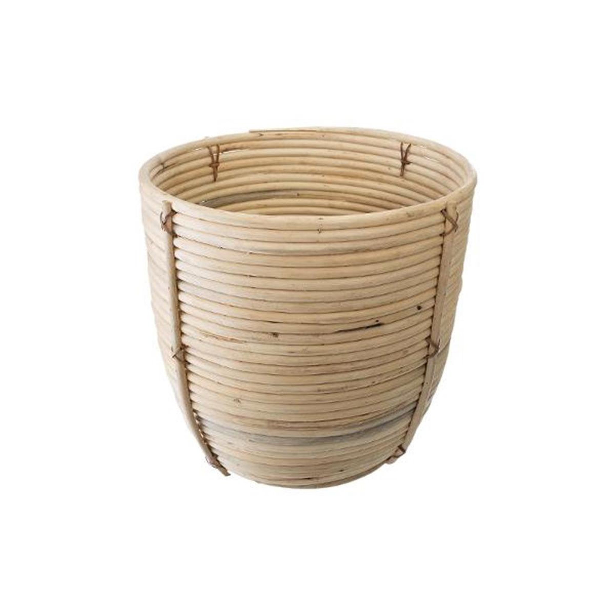 Voir la diapositive 5 : ATMOSPHERA Lot de 3 pots en rotin  eli  35cm naturel