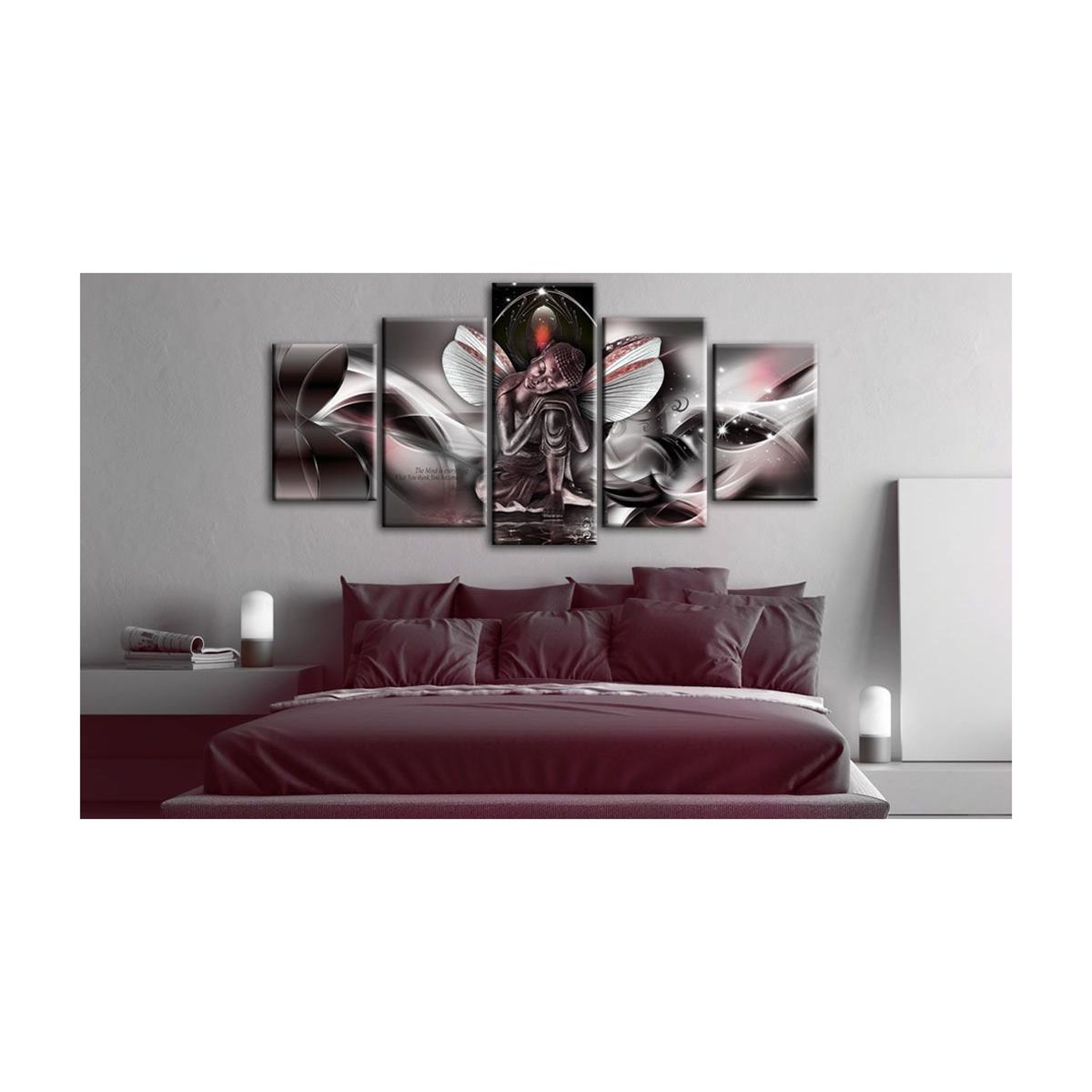 Voir la diapositive 2 : Paris Prix Tableau Imprimé  Mythical Buddha