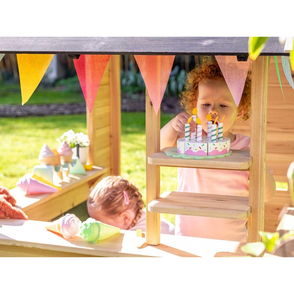 EXIT TOYS Maisonnette en bois pour enfants Hika - Exit Toys