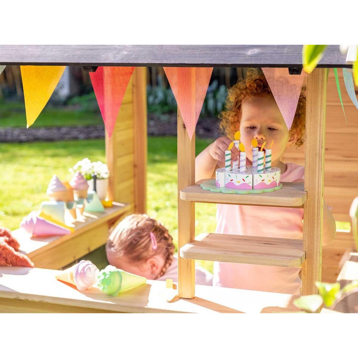 EXIT TOYS Maisonnette en bois pour enfants Hika - Exit Toys