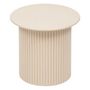 Voir la diapositive 3 : ATMOSPHERA Ensemble de 2 tables à café en bois EINO - Beige