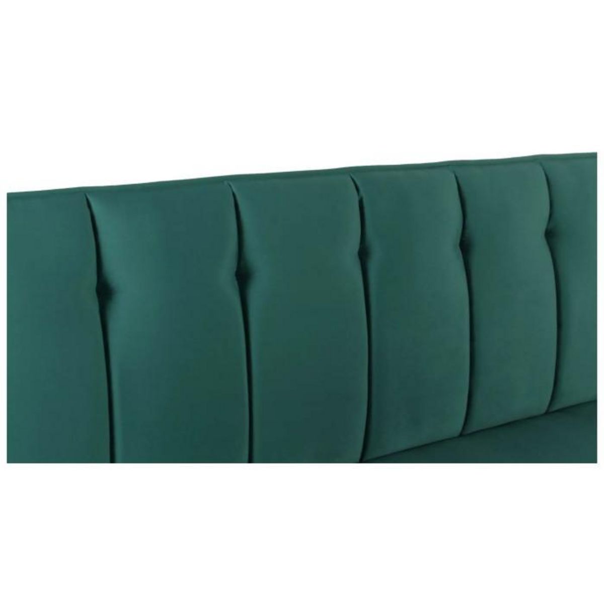Paris Prix Canapé Convertible en Velours  Seattle  180cm Vert