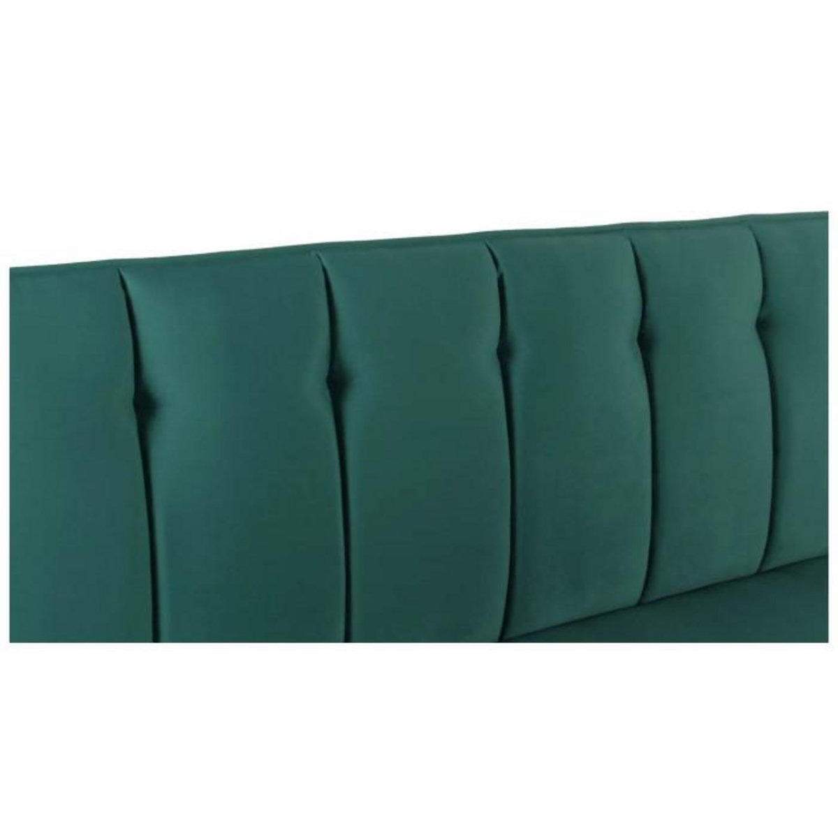 Paris Prix Canapé Convertible en Velours  Seattle  180cm Vert