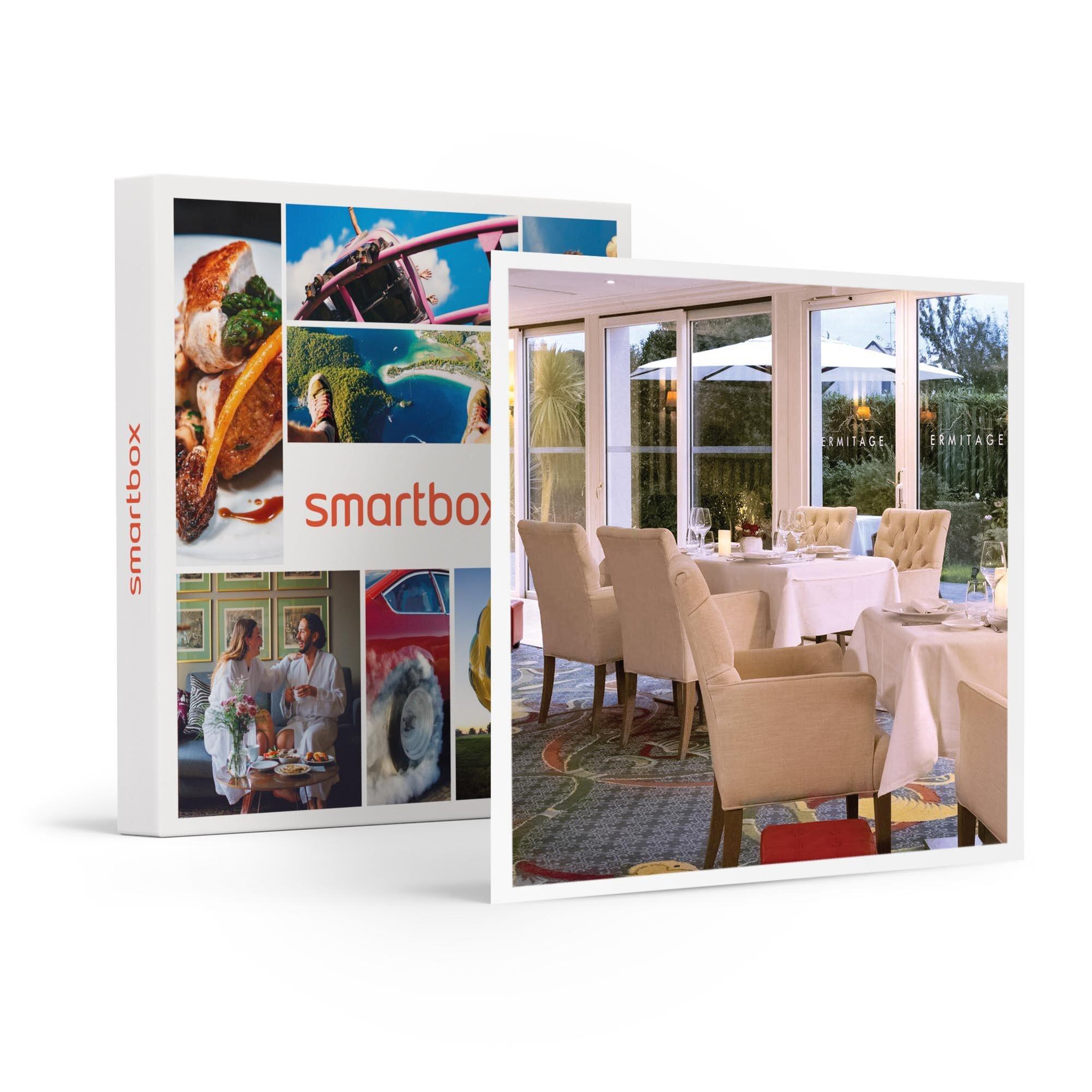 Voir la diapositive 1 : Smartbox Dîner gastronomique en hôtel 5* pour 2 près du mont Saint-Michel - Coffret Cadeau Gastronomie