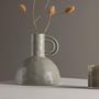Voir la diapositive 6 : Paris Prix Vase Design en Céramique  Vivi  25cm Gris Foncé