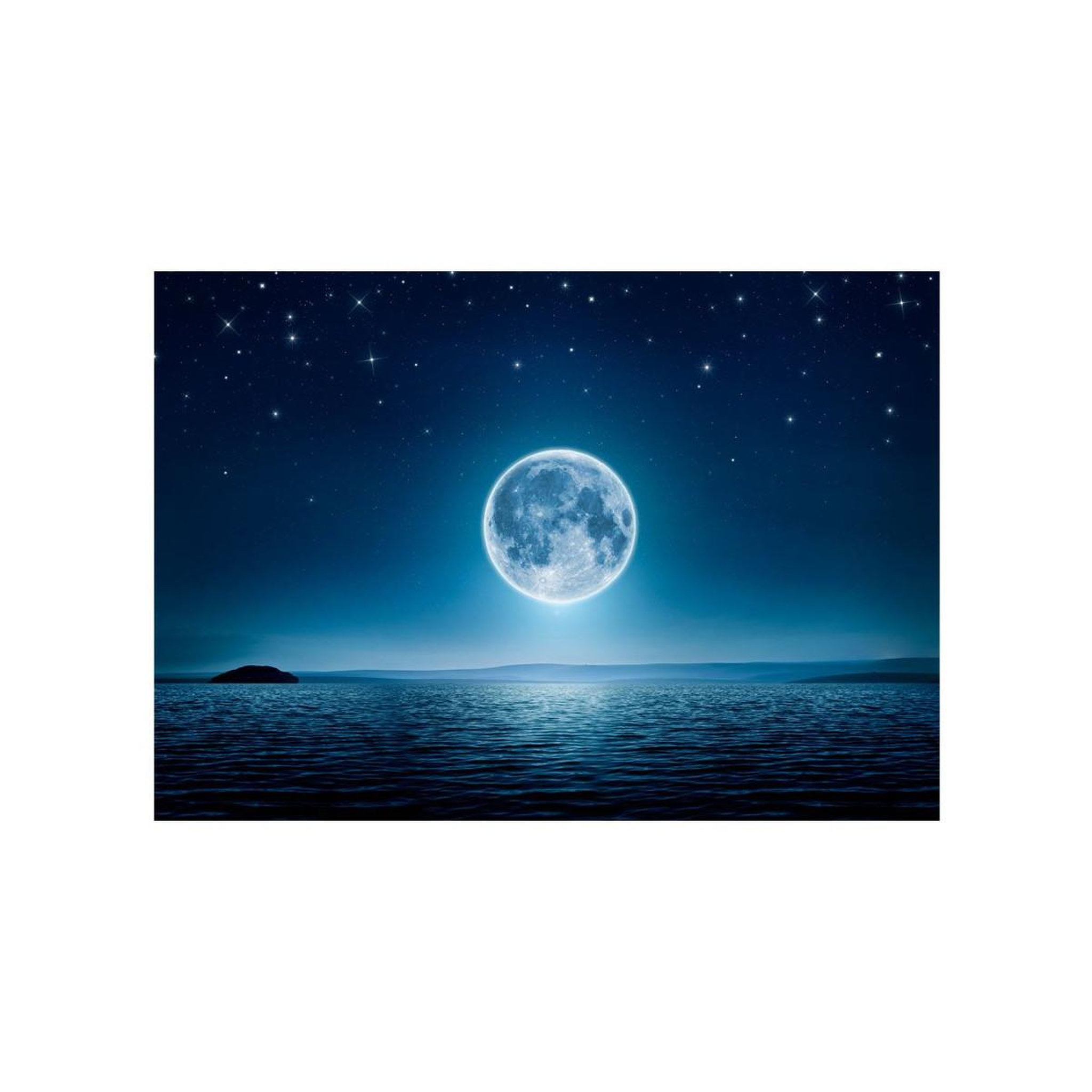 Voir la diapositive 2 : Paris Prix Papier peint  moonlit night