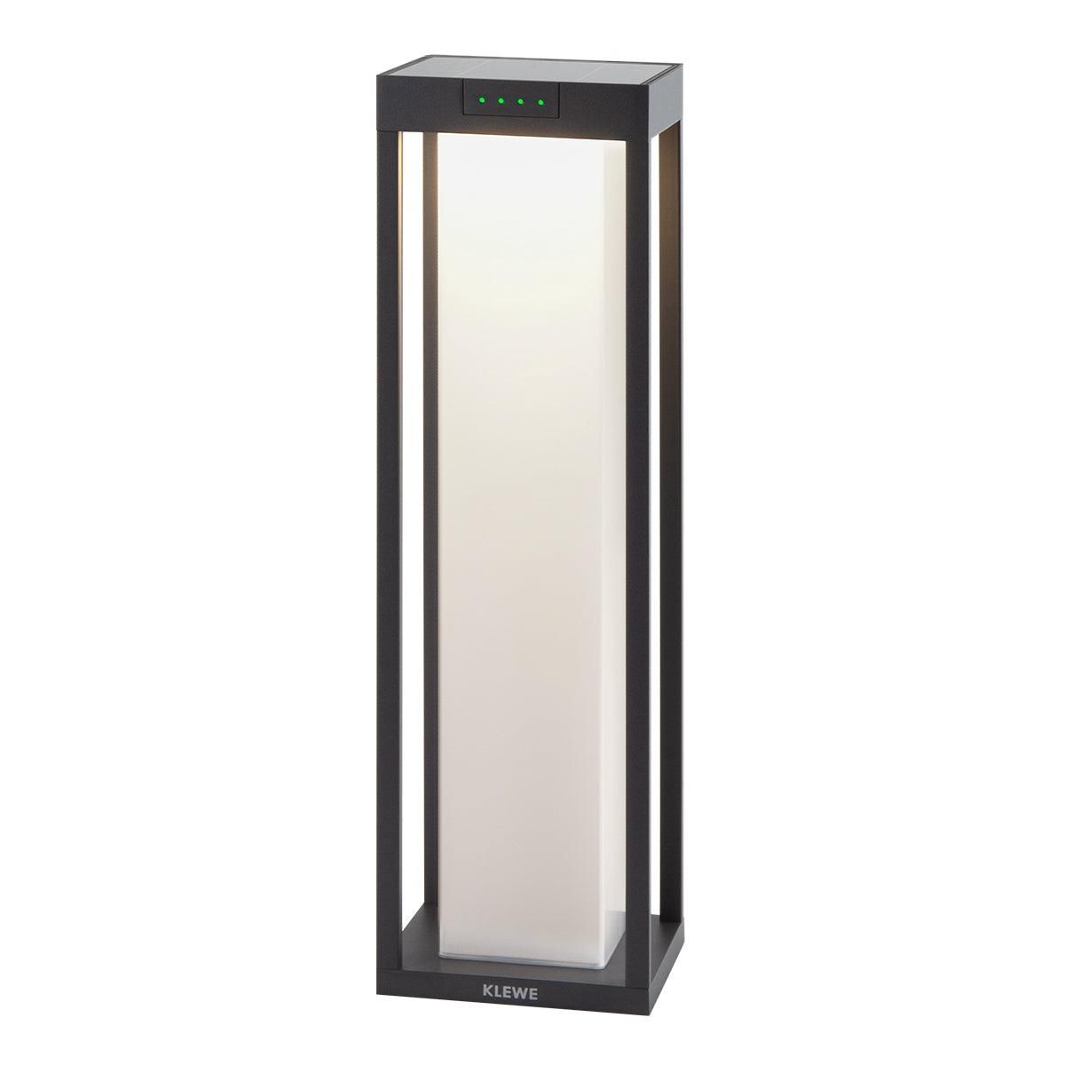 Lumisky Borne solaire RADIA Noir Aluminium H50cm