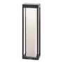 Voir la diapositive 1 : Lumisky Borne solaire RADIA Noir Aluminium H50cm