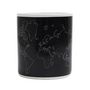 Voir la diapositive 3 : Paris Prix Mug Thermoréactif XXL  Carte  80cl Noir