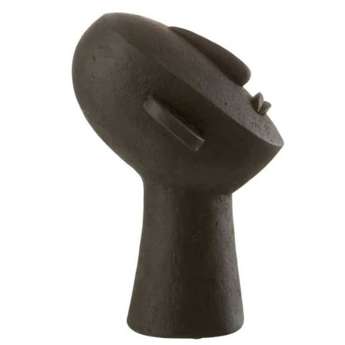 Paris Prix Statuette Déco  Personnage Visage  34cm Noir