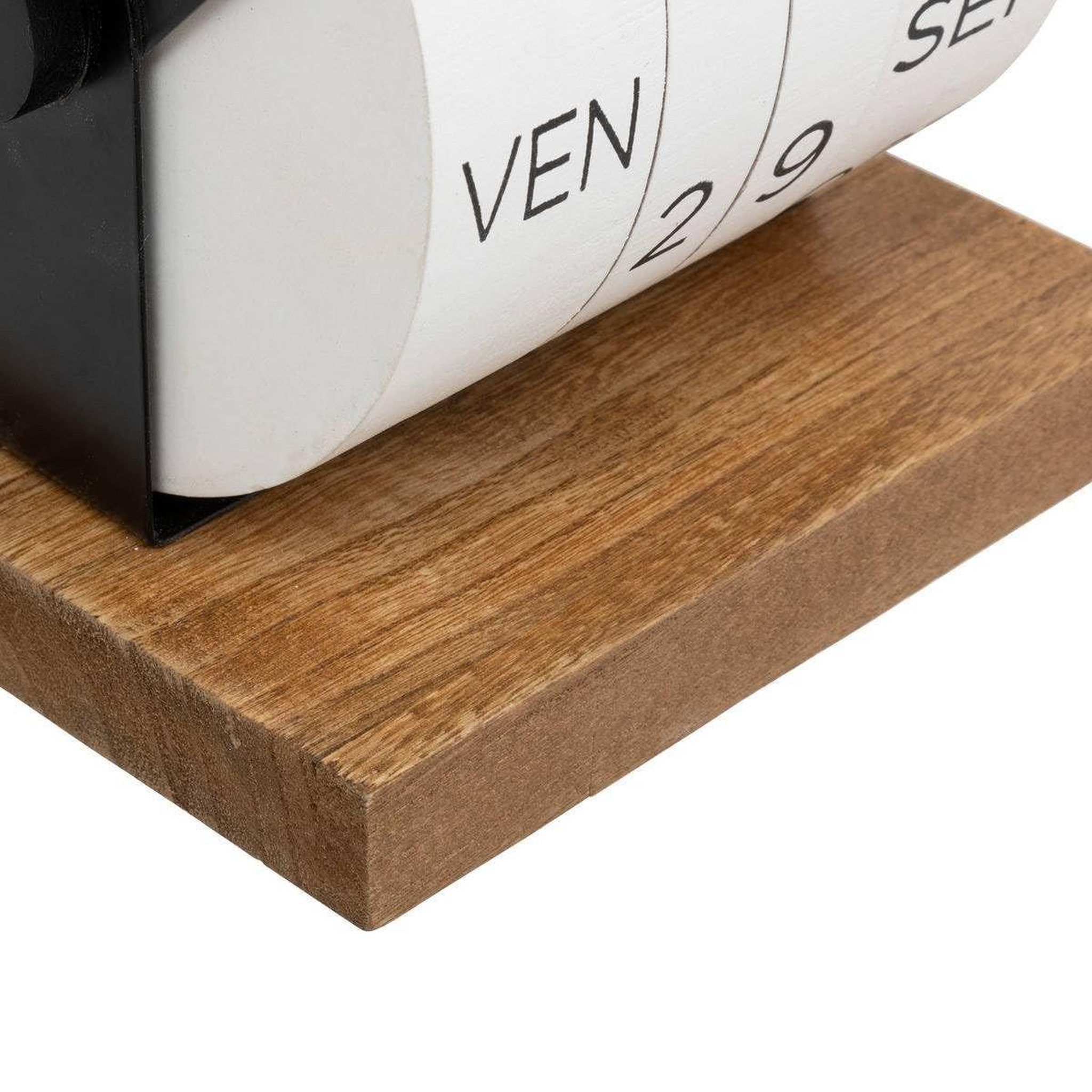 Voir la diapositive 2 : ATMOSPHERA Calendrier Déco  Be Vintage  15cm Blanc