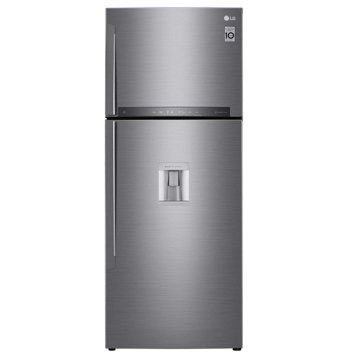 LG Réfrigérateur 2 portes 70cm 438l nofrost - gtf7043ps