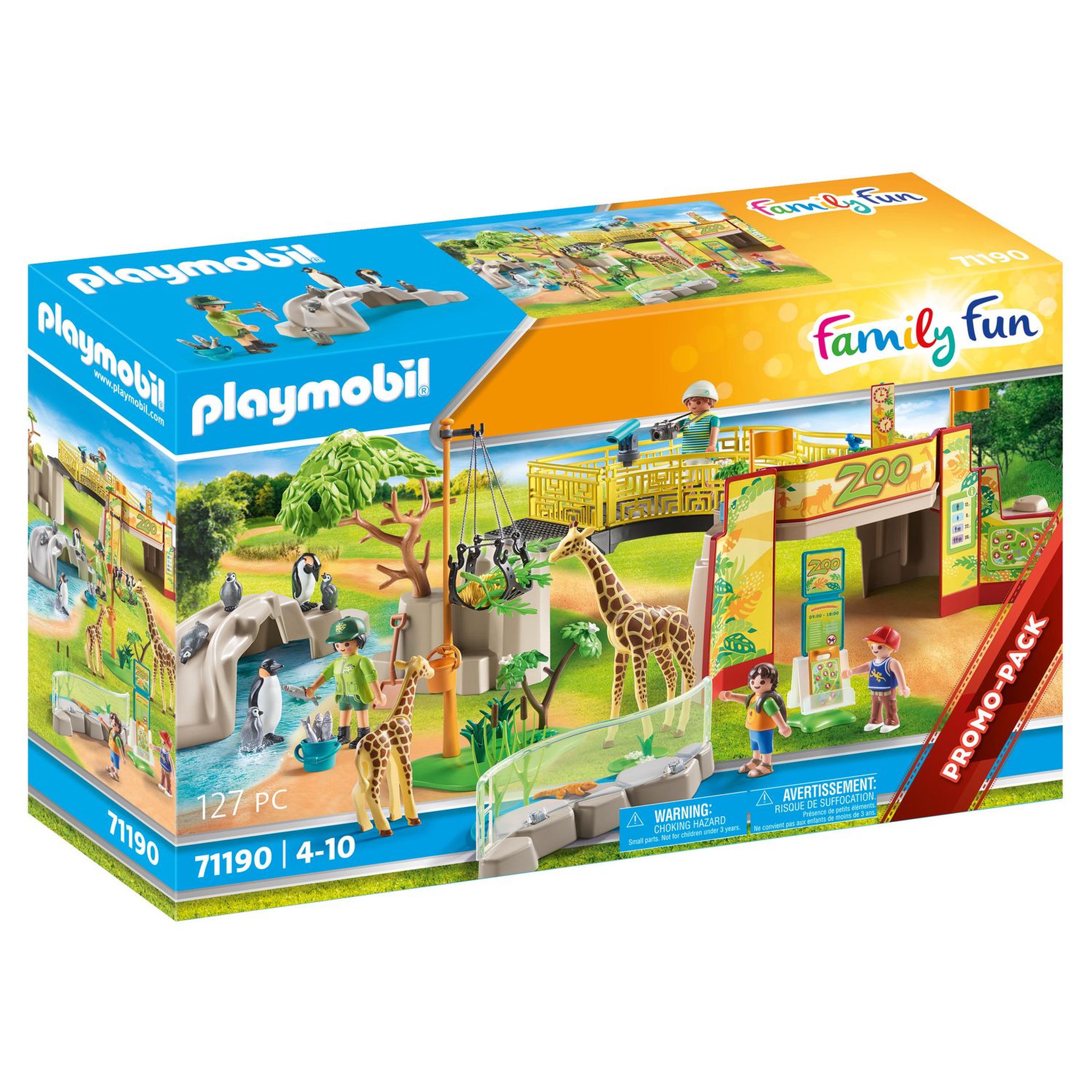 Voir la diapositive 1 : PLAYMOBIL 71190 - Ménagerie 