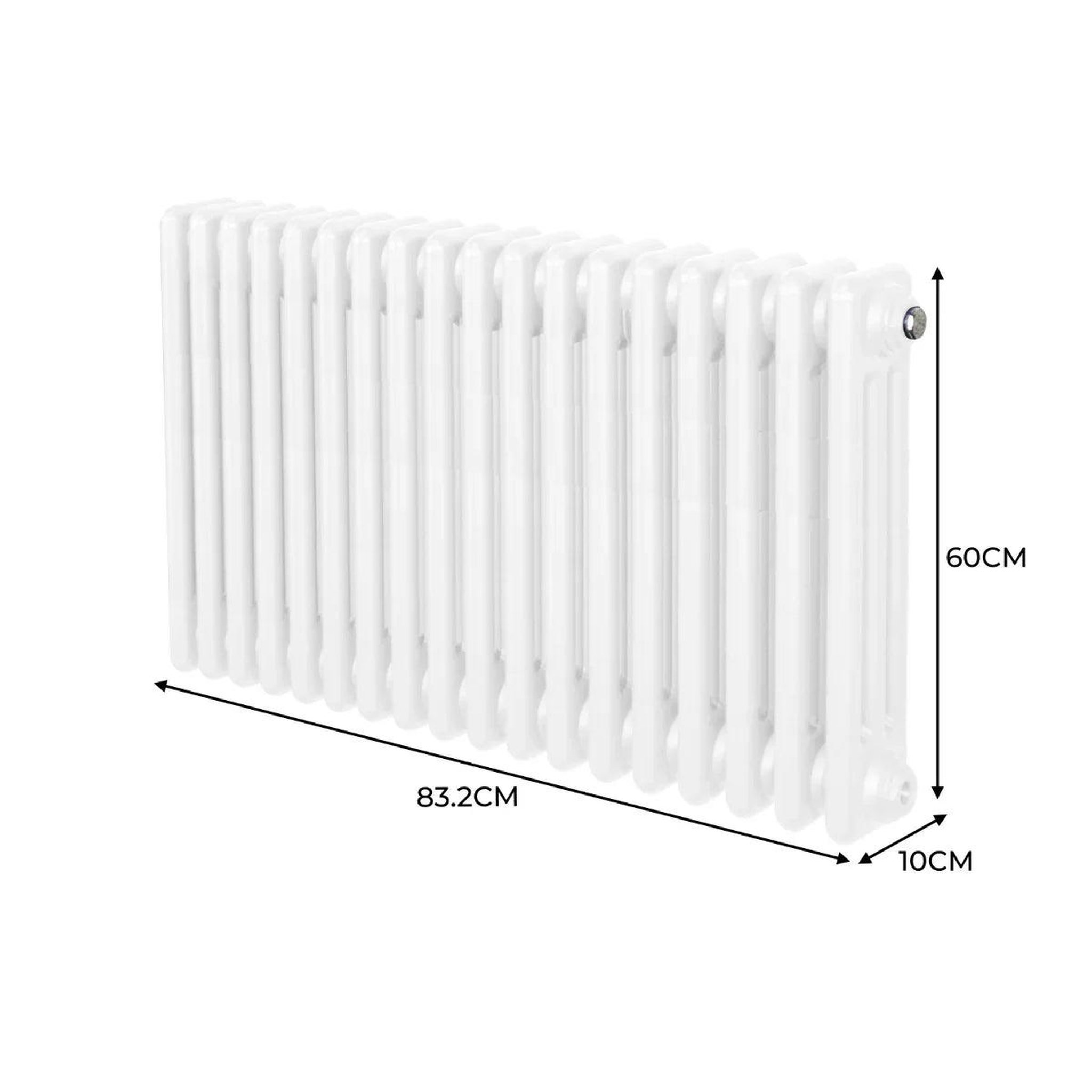 Voir la diapositive 5 : MONSTERSHOP Radiateur traditionnel à 3 colonnes – 600 x 832 mm
